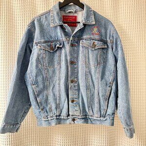Riviera Hotel & Casino cotton denim trucker jacket men's small 1990s Las Vegas